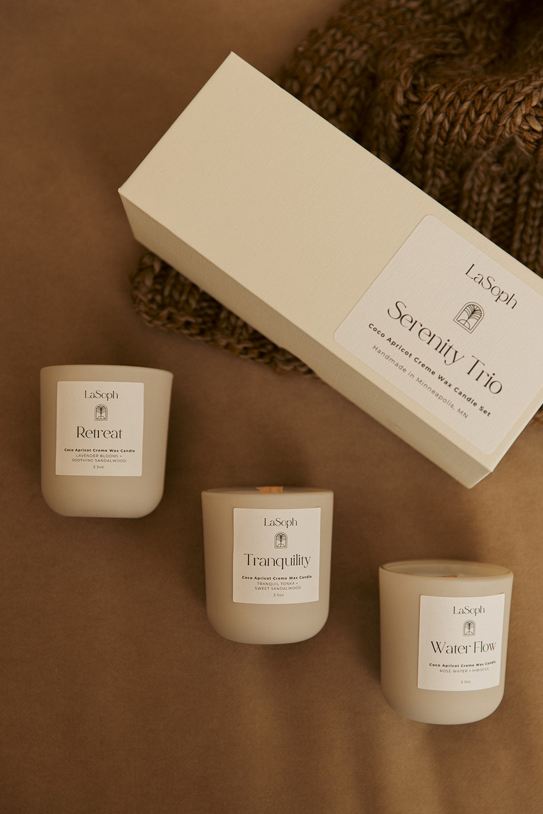 Serenity Candle Trio Gift Set